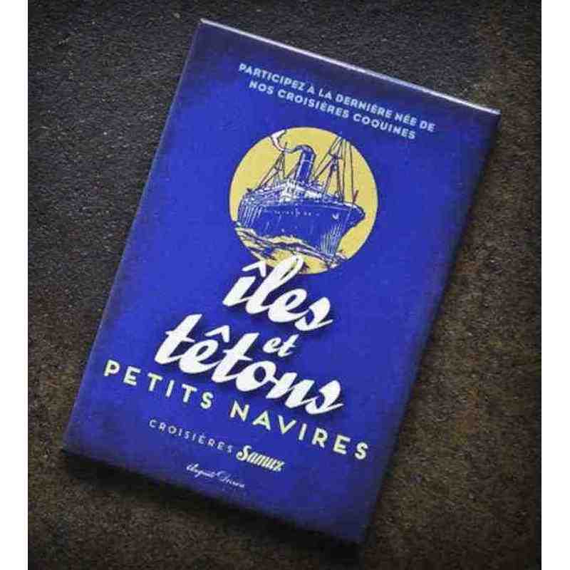 Magnet Humour "Îles et Têtons".