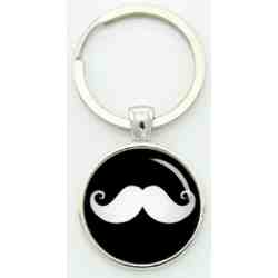 Porte-clé vintage "Moustache".
