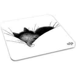 Dessous de plat verre "Gros Dodo" - Chats Dubout.