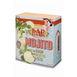 Coffret vintage cocktail Mojito