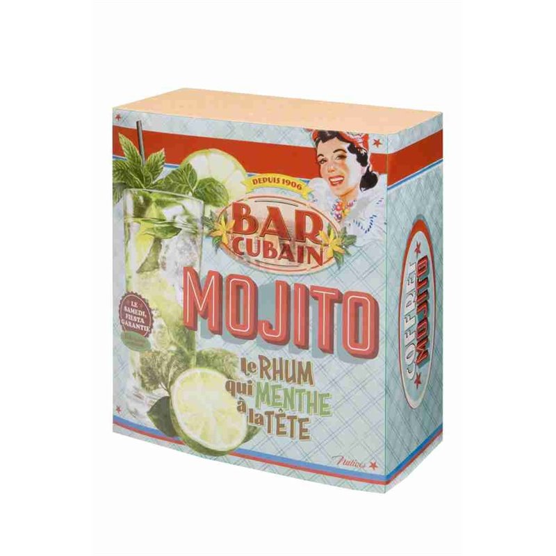 Coffret look vintage cocktail Mojito