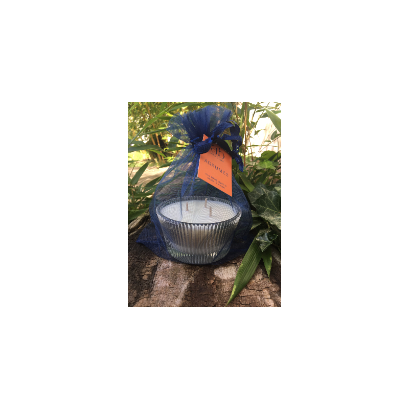 bougie artisanale parfumée aux agrumes bougie artisanale parfumée aux agrumes