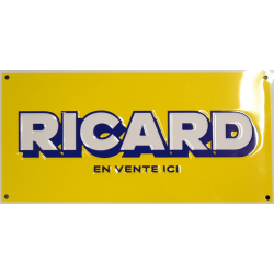 plaque publicitaire Ricard