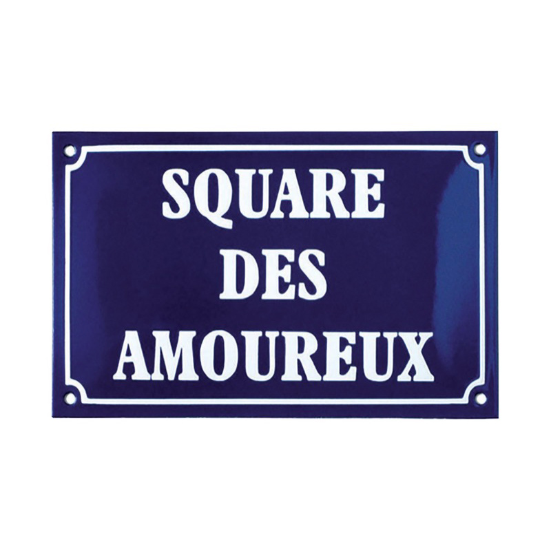 Paque émaillée Square des amoureux