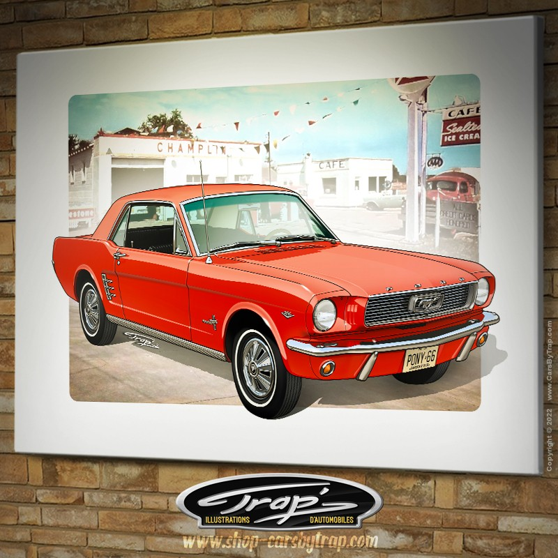 Ford Mustang 1964-1965-1966 hardtop
