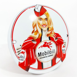 Mobiloil Vacuum oil company Lady