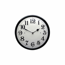 Horloge bord Noir nombres normaux