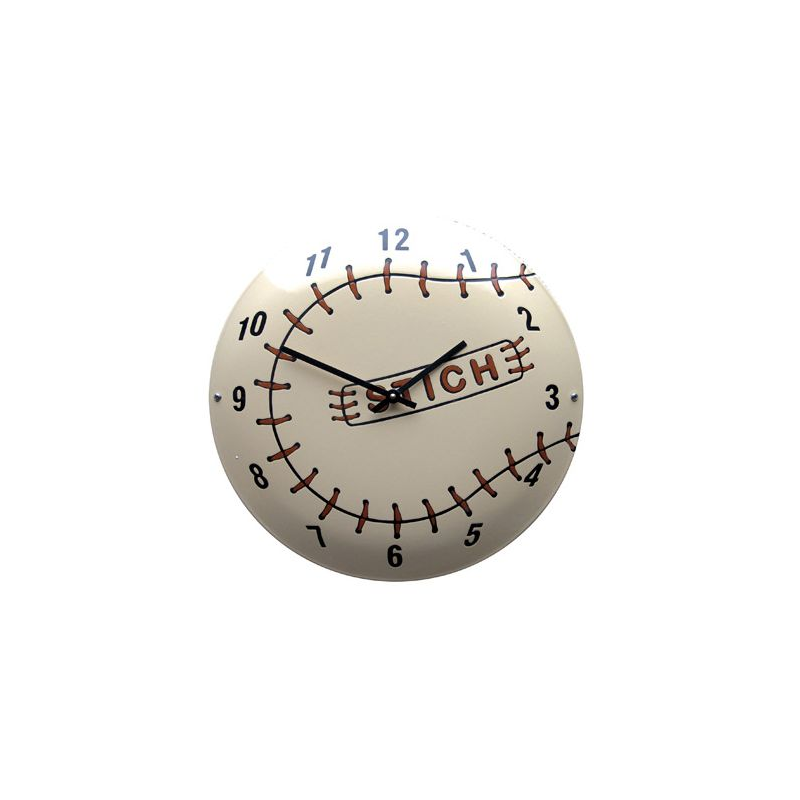 Horloge fond base ball