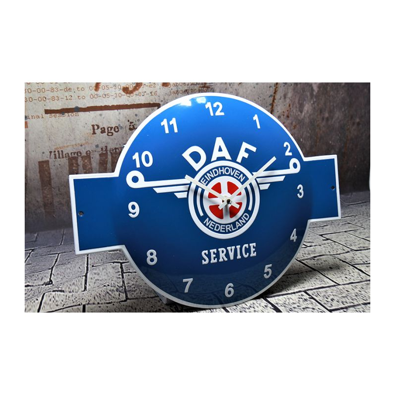 Horloge publicitaire vintage DAF Service