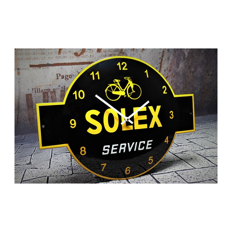 Horloge publicitaire vintage Solex