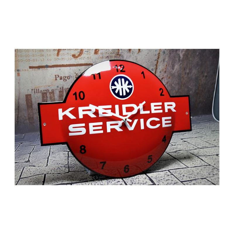 Horloge publicitaire vintage Kreidler