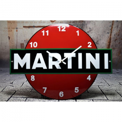 Horloge publicitaire vintage Martini