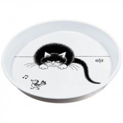 Plateau rond Chat Dubout