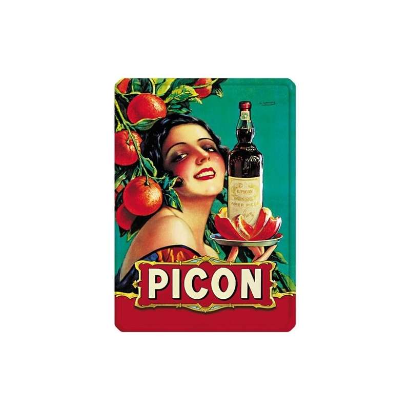 Plaque publicitaire Picon vintage