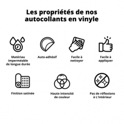 autocollants qualité