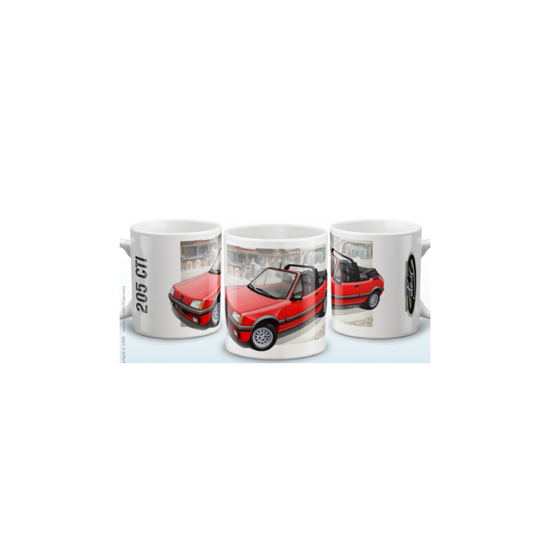 Tasse Peugeot 205 CTI