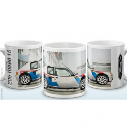 Tasse Peugeot 205 Turbo 16 série