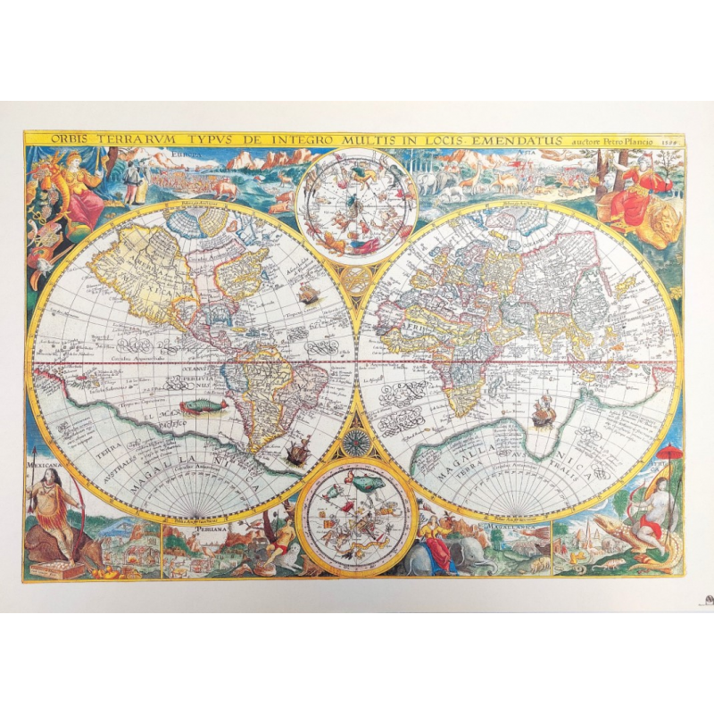 Mappemonde Vintage