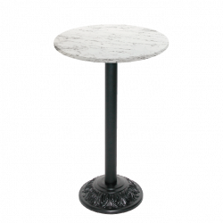 Mange debout bistrot plateau blanc