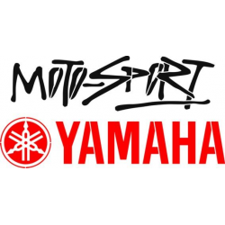 Logo de la marque Yamaha Motorsport en pochoir