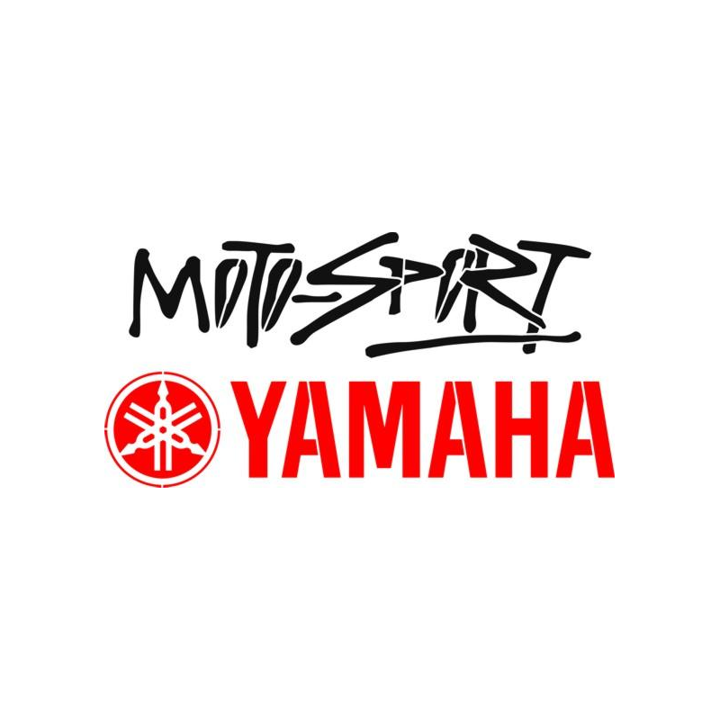 Logo de la marque Yamaha Motorsport en pochoir