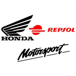 Logo de la marque Honda Repsol (Motorsport) en pochoir