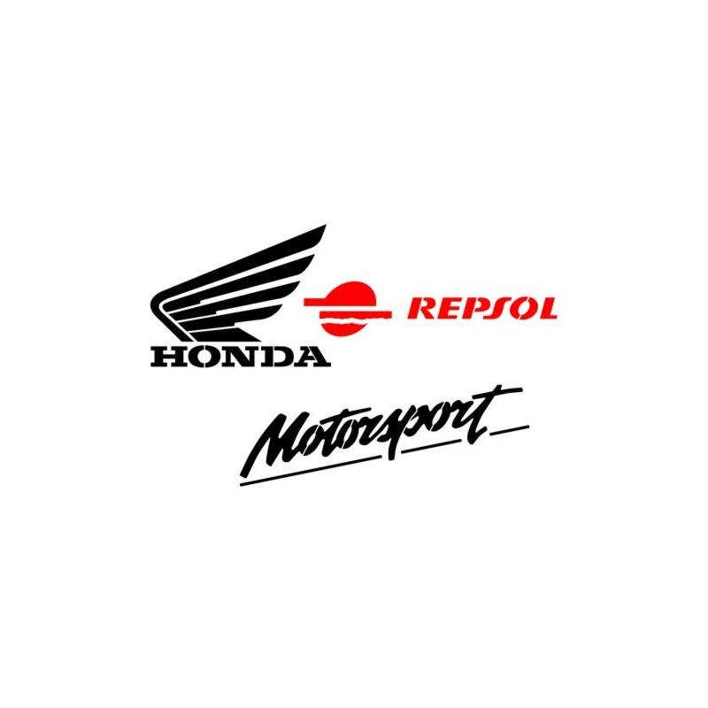 Logo de la marque Honda Repsol (Motorsport) en pochoir