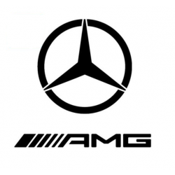 Logo de l'étoile Mercedes-Benz en pochoir