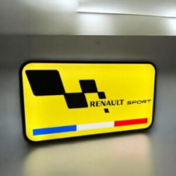 Lampe LED 3D Renault Sport