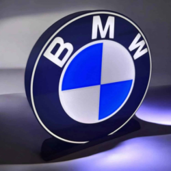 Lampe LED 3D BMW Logo