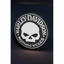 Lampe LED 3D Harley-Davidson : pour les vrais riders ! Déco authentique et esprit custom.