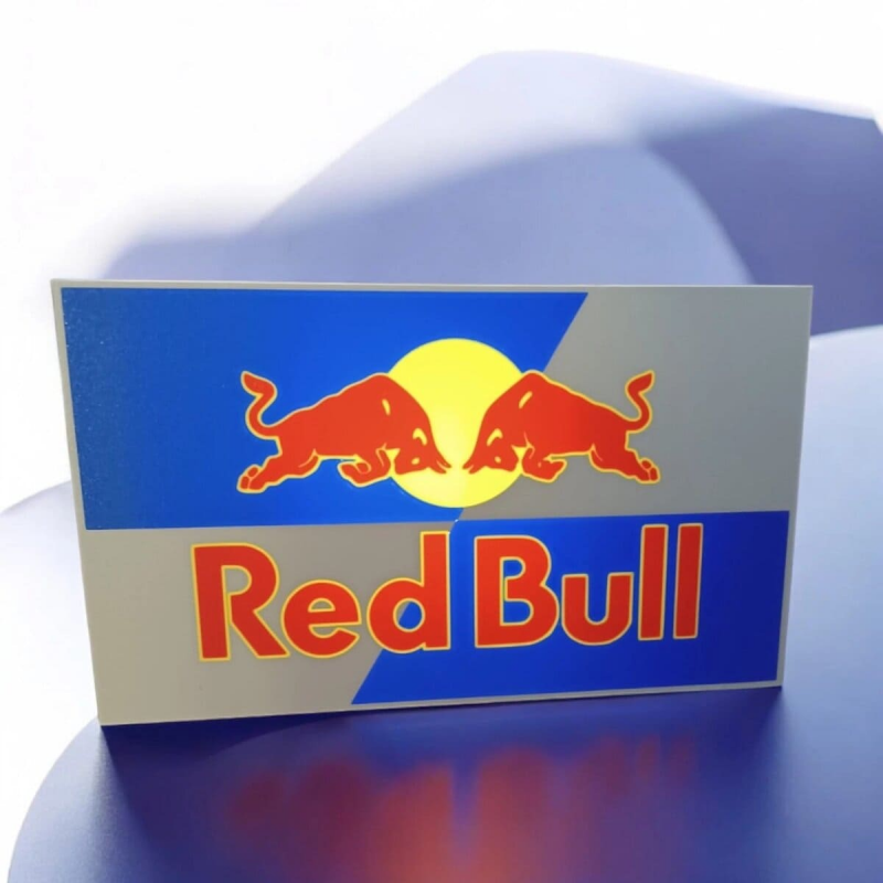 Lampe LED 3D Red Bull Lightbox