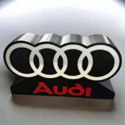 Lampe LED 3D Audi