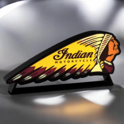 Lampe LED 3D Indian Motorcycles