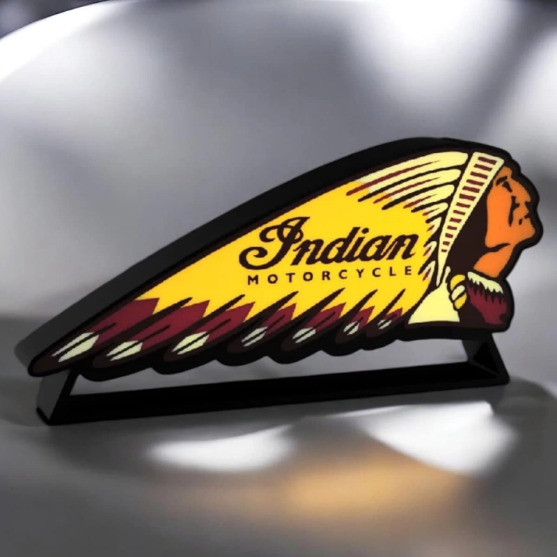 Lampe LED 3D Indian Motorcycles
