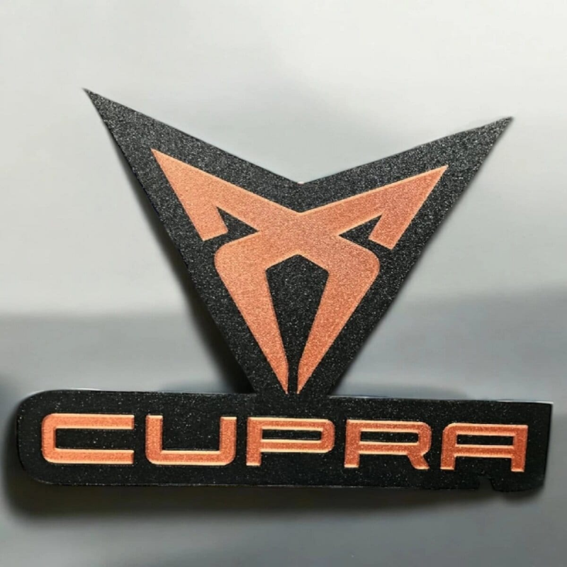 Lampe LED 3D Cupra Lightbox