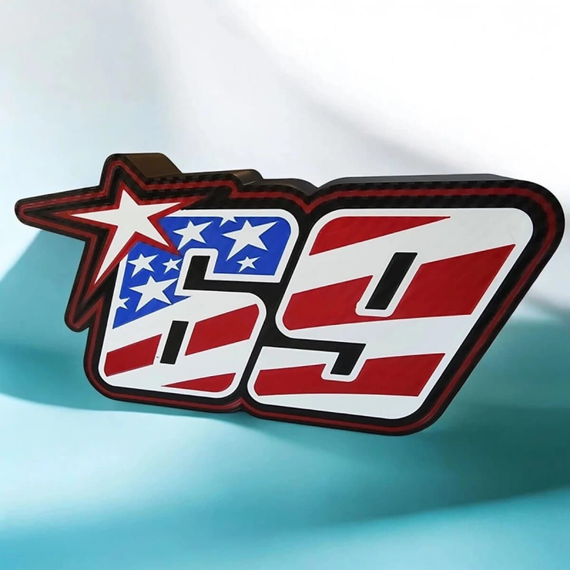 Lampe LED 3D Nicky Hayden 69