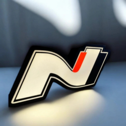 Lampe LED 3D Hyundai N Lightbox