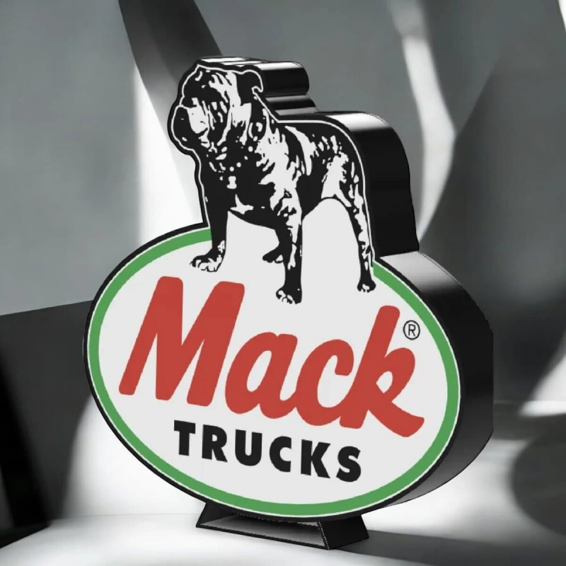 Lampe LED 3D Mack Trucks Lightbox
