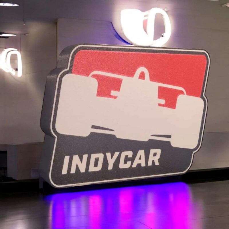 Lampe LED 3D IndyCar Lightbox