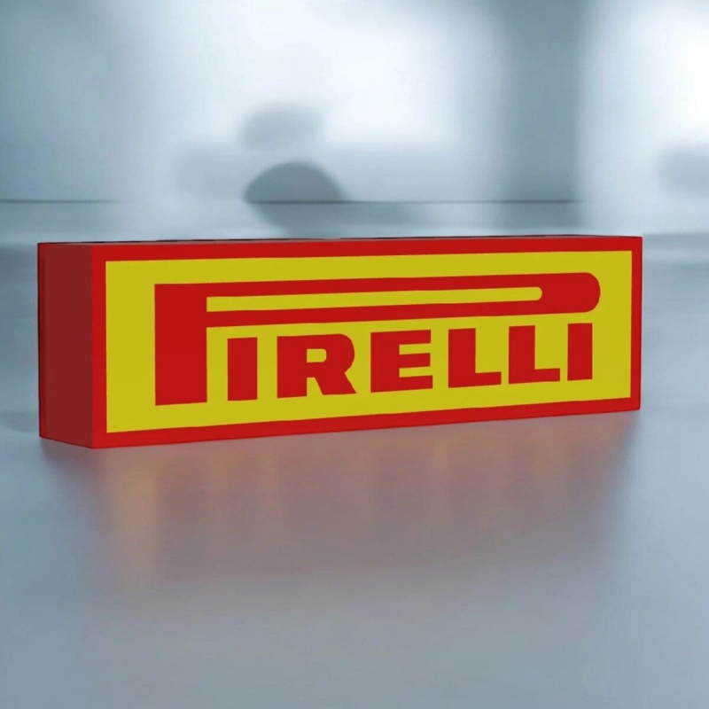 Lampe LED 3D Pirelli Lightbox
