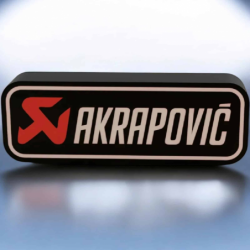 Lampe LED 3D Akrapovic Lightbox