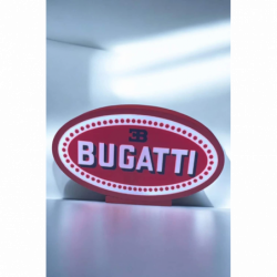 Lampe LED 3D Bugatti Lightbox
