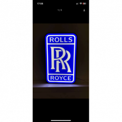 Lampe LED 3D Rolls Royce