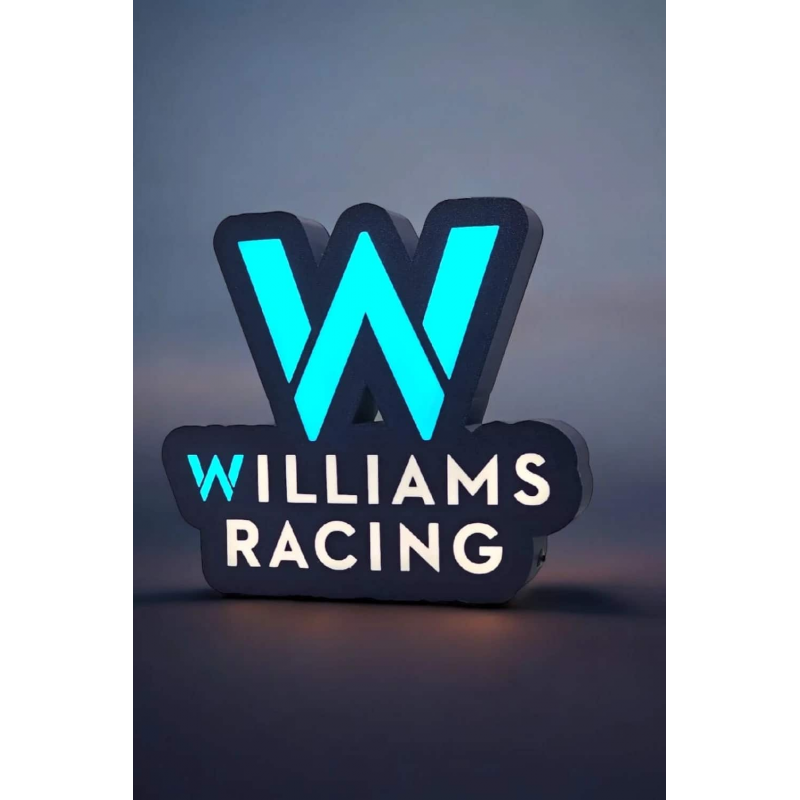 Lampe LED 3D Williams Racing