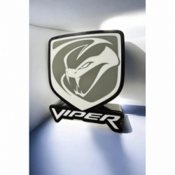 Lampe LED 3D Dodge Viper