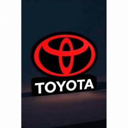 Lampe LED 3D Toyota Lightbox