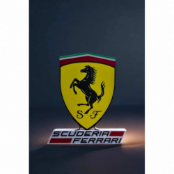 Lampe LED 3D Scuderia Ferrari