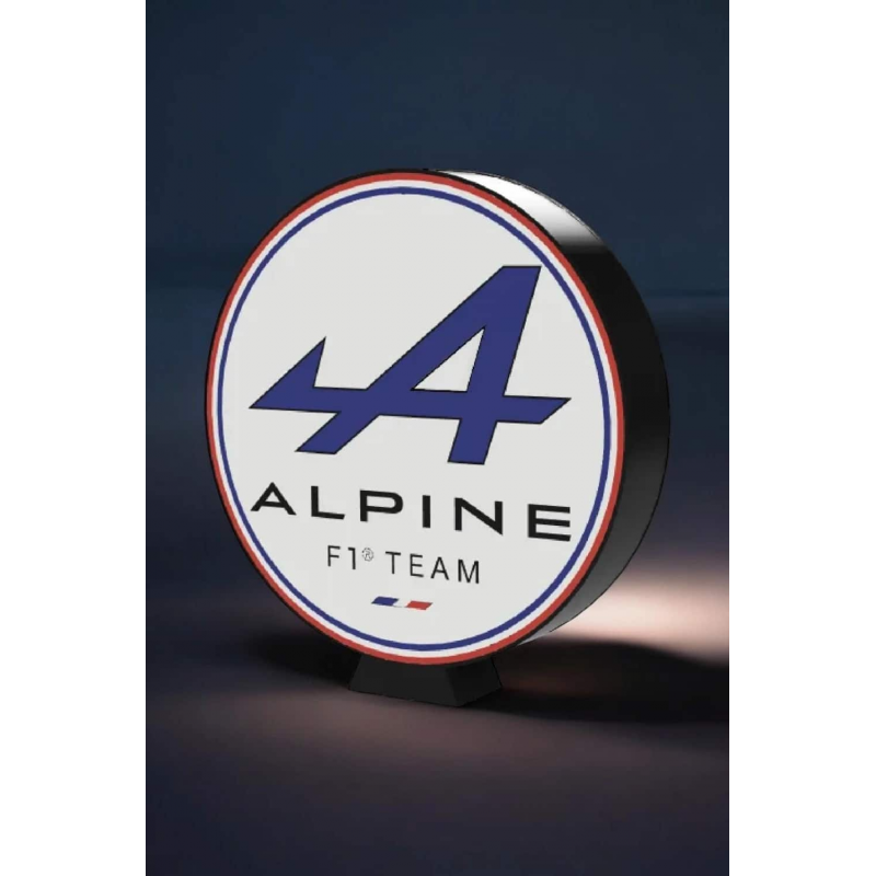 Lampe LED 3D Alpine F1 Team