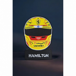 Lampe LED 3D Casque Hamilton Ferrari